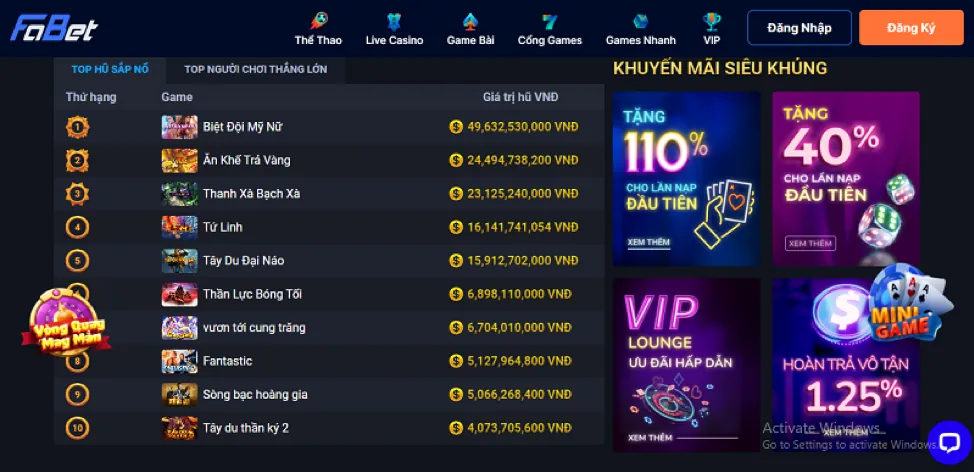 Giao diện ứng dụng 99vin app trên điện thoại di động, thể hiện sự thân thiện và dễ sử dụng